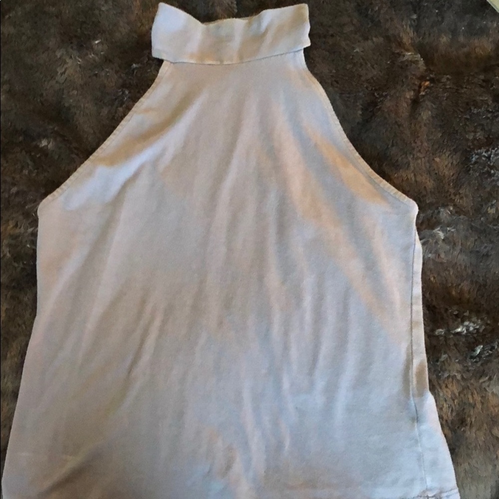 Turtleneck tank top